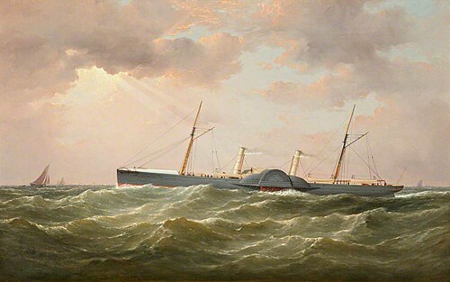 PS 'Banshee', 1864, Samuel Walters