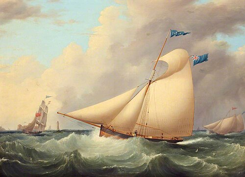 Pleasure Yacht 'Zephyr', , Samuel Walters