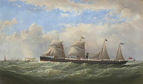 The 'Duke of Devonshire', 1873, Samuel Walters