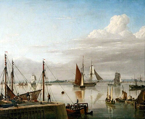 The Mersey, 1840, , Samuel Walters
