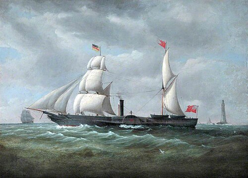 The 'William Huskisson', , Samuel Walters