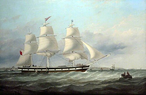 The 'Elizabeth Bibby', , Samuel Walters