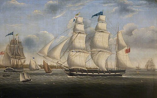 Dyson Brig Tacking, , Samuel Walters