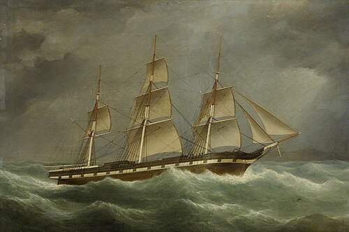 The ship Magnolia, 1864, Samuel Walters