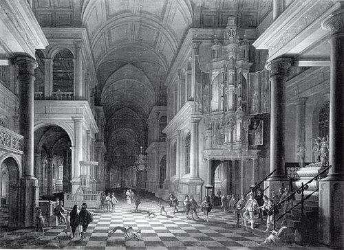 Interior of a Church Built in the Late-Renaissance Style, 1646, Anthonie de Lorme