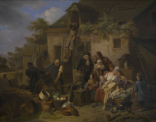 Vente après une saisie judiciaire, 1835, Joseph-Louis (Jozef) Geirnaert
