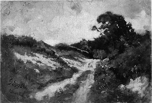 Hohlweg, 1874, Gustav Eggena