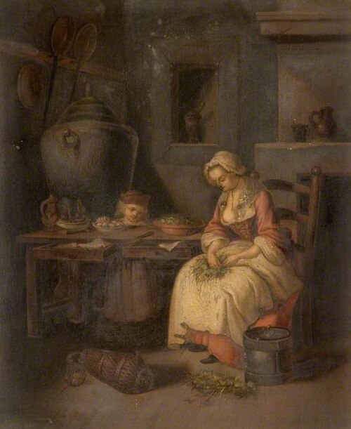 Kitchen Scene, , Domenicus van Tol