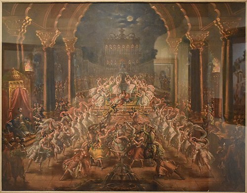 Scène de ballet, 1900, Mathieu Barathier