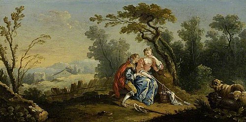 A Pastoral, , Jean-Baptiste Huet