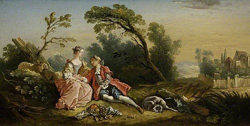 A Pastoral, , Jean-Baptiste Huet