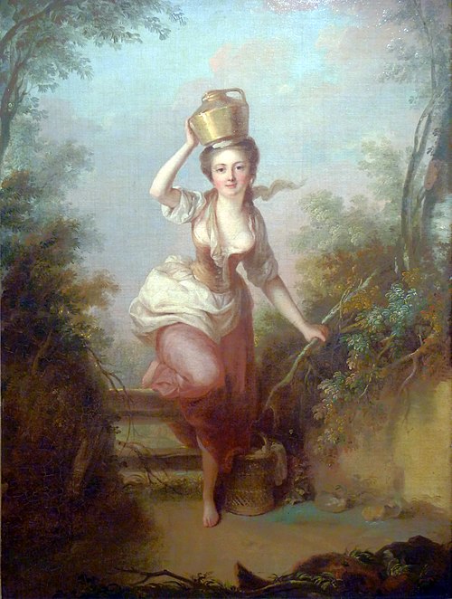 La Laitière, 1750, Jean-Baptiste Huet