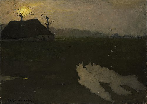 Landscape by Moonlight, 1891, Richard Roland Holst