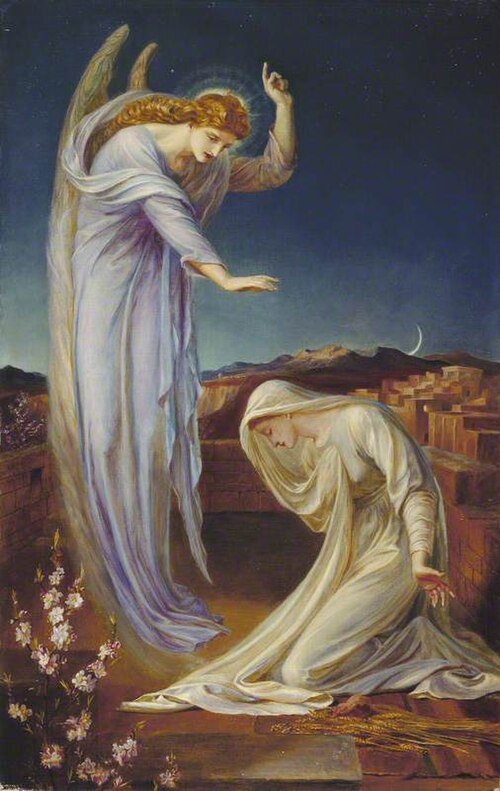 The Annunciation, 1894, Frederic Shields