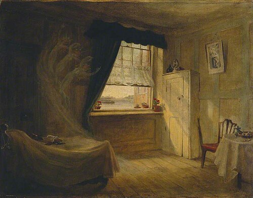 William Blake's Room, 1896, Frederic Shields