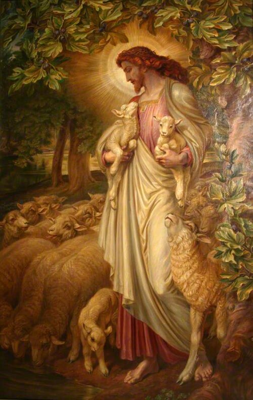 The Good Shepherd, , Frederic Shields