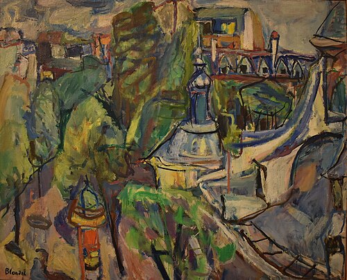 L'église de Saint Nicolas du Chardonnay, 2000, André Blondel