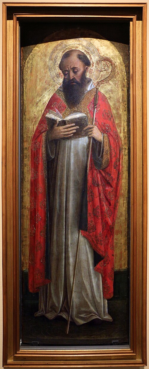 Saints Augustine and Theodorus, 1467, Vincenzo Foppa