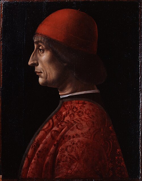 Porträt of Giovan Francesco Brivio, , Vincenzo Foppa