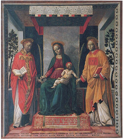 Pala della Mercanzia, 1475, Vincenzo Foppa