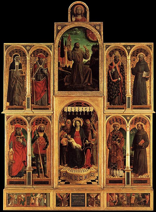 Polyptyque de Santa Maria delle Grazie, 1500, Vincenzo Foppa