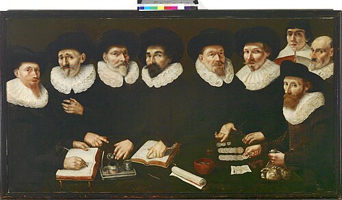 Regenten van het Wees- en Aalmoezeniershuis., 1636, Jan Ariens Duif