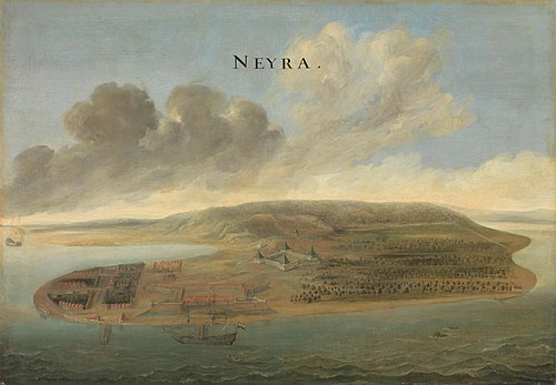 View of Banda, Southern Moluccas, 1662, Johannes Vingboons