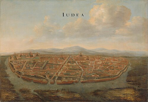 View of Iudea, the Capital of Siam, 1662, Johannes Vingboons