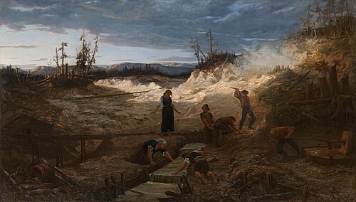 La Californie de jadis, 1873, Auguste Bartholdi