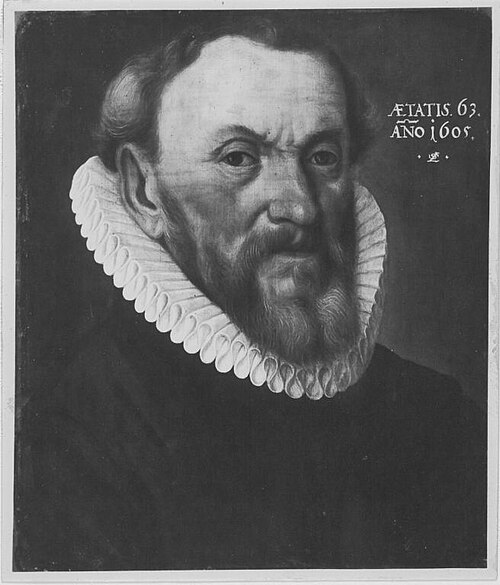 Bildnis eines bärtigen Mannes, 1605, Lorenz Strauch