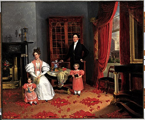 The Family of John Q. Aymar, 1833, George W. Twibill, Jr.
