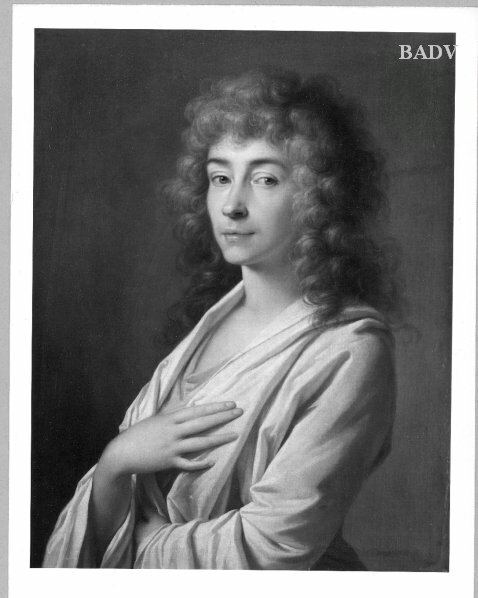 Portrait of a lady, 1791, Giovanni Battista Ortolani Damon