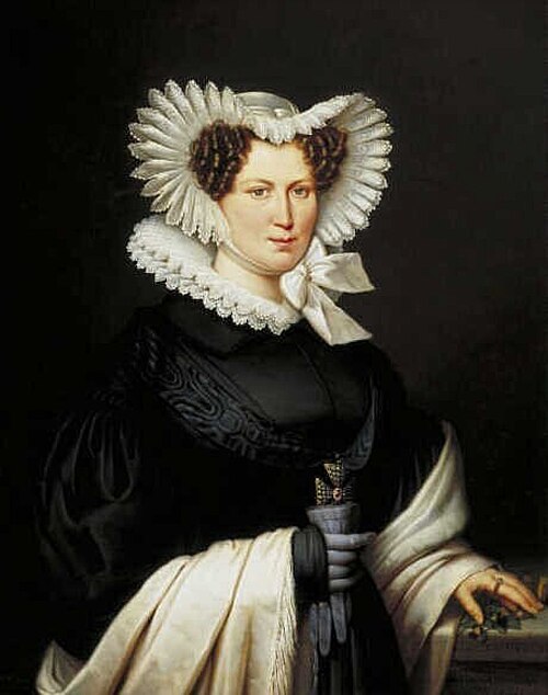 Portrait of Margaretha Agnes de Vries, 1831, Henricus Turken