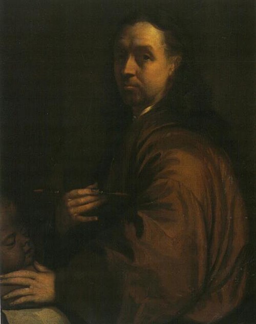 Self-portrait, 1680, Augustinus Terwesten
