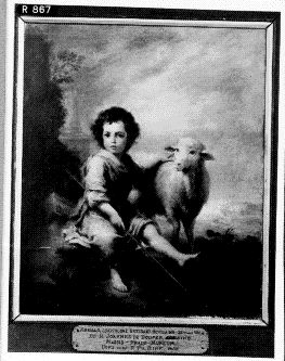 Sint Johannes de Doper als kind, 1884, Paul Rink