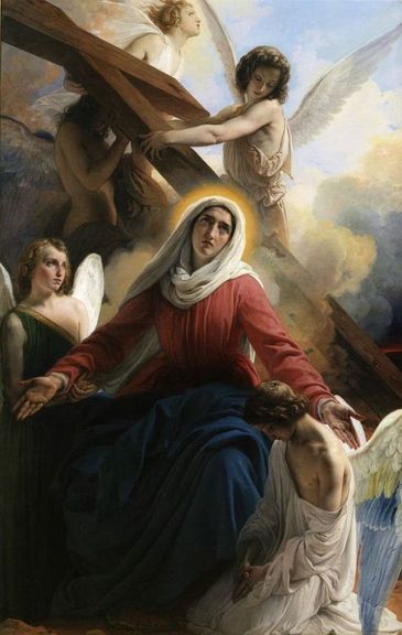 L'Addolorata, 1842, Francesco Hayez