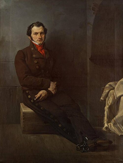 Ritratto del Conte Arese in carcere, 1828, Francesco Hayez