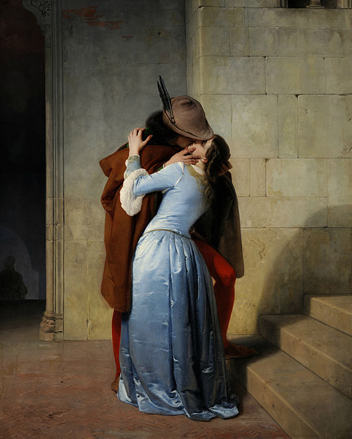 Le Baiser, 1859, Francesco Hayez