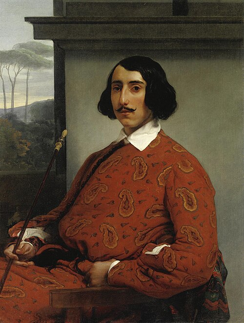 Portrait of a Gentleman (Duke Manolo Nuňez Falcò), 1855, Francesco Hayez
