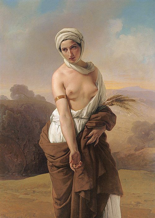 Ruth, 1853, Francesco Hayez