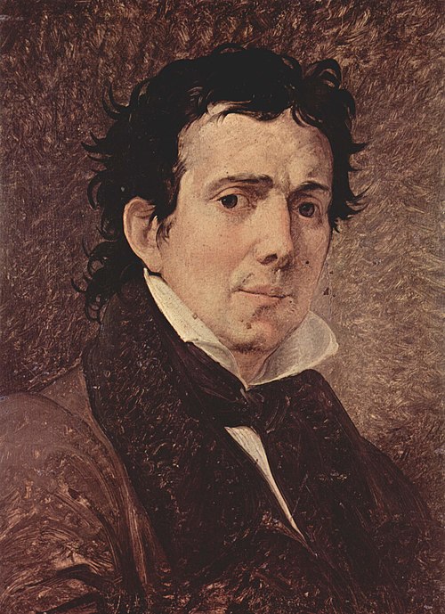Porträt des Pompeo Marchesi, 1830, Francesco Hayez