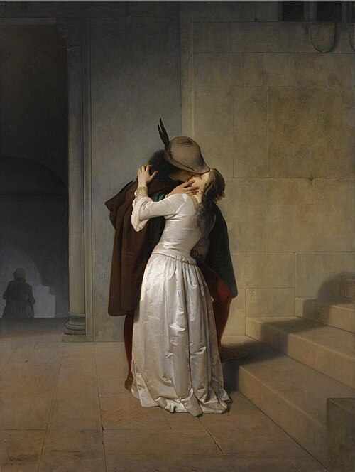 The Kiss, 1861, Francesco Hayez