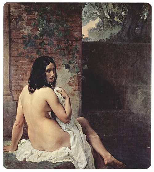 Suzanne au bain, 1859, Francesco Hayez