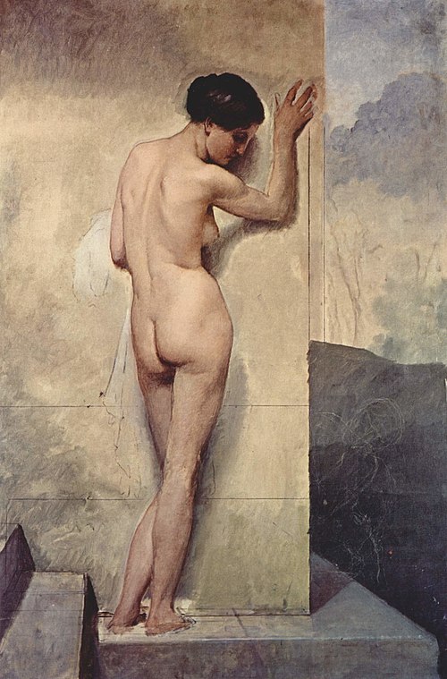 Nu féminin, 1859, Francesco Hayez