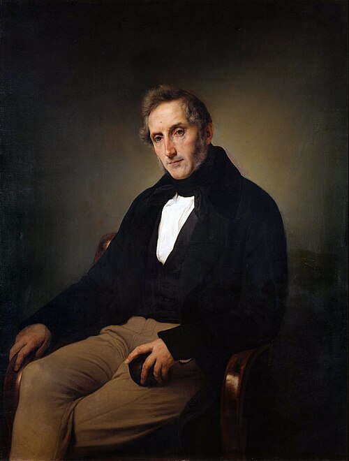 Portrait of Alessandro Manzoni, 1841, Francesco Hayez