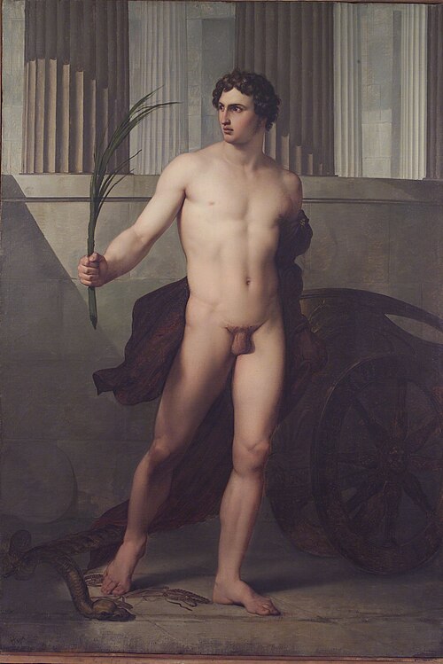 L'Athlète triomphant, 1813, Francesco Hayez