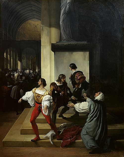 The Lampugnani Conspiracy, 1826, Francesco Hayez