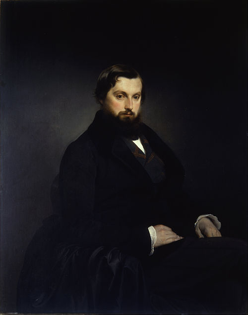 Portrait of Gian Giacomo Poldi Pezzoli, 1851, Francesco Hayez