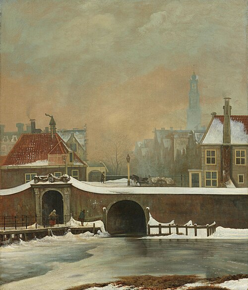 Le Raampoortje à Amsterdam, 1809, Wouter Joannes Troostwijk
