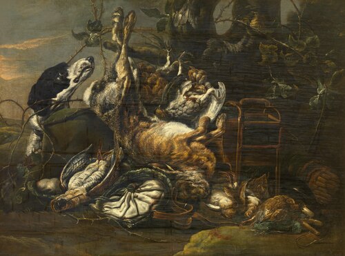 Nature morte, 1650, Pieter Boel